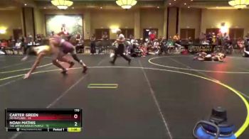 170 lbs Round 1 (4 Team) - Carter Green, MO Outlaws vs Noah Mathis, The Untouchables Purple