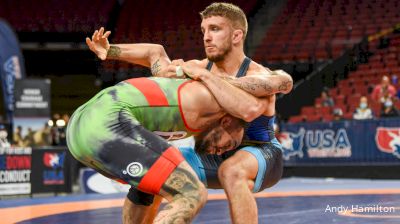 70 kg Quarters - Jordan Oliver, Sunkist Kids Wrestling Club vs Zain Retherford, TMWC / Nittany Lion Wrestling Club