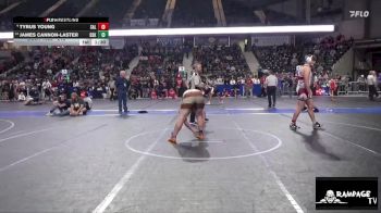 215 lbs 3rd Place Match - Tyrus Young, Salina vs James Cannon-Laster, De Soto Kids