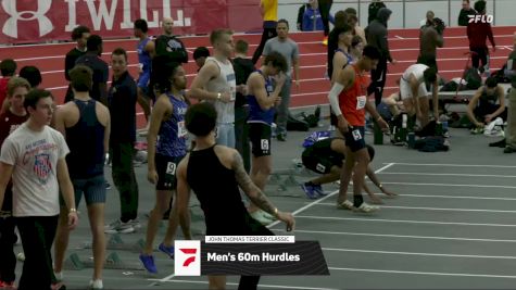 Men's 60m Hurdles Open, Finals 1