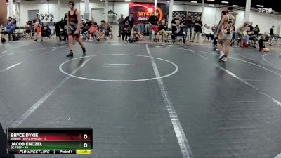 210 lbs Round 2 (4 Team) - Jacob Endzel, SC Prep vs Bryce Dykie, Junior Terps Xpress