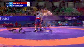 80 kg Qualif. - Shokhjakhon Shovkatov, Uzbekistan vs Emad Mohsennejad, Iran