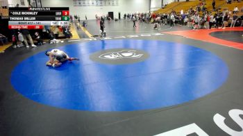 141 lbs 5th Place Match - Thomas Miller, Trine vs Cole McKinley, Lourdes