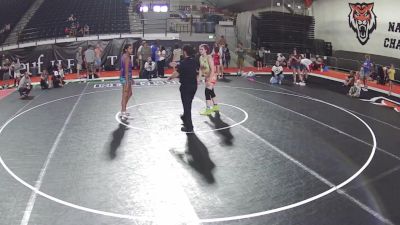 165-180 lbs Champ. Round 3 - Kinsley Prather, Idaho vs Bella Barajas