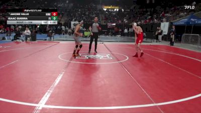 106 lbs Champ. Round 1 - Jakobe Valle, Homedale vs Isaac Guerra, Forest Grove