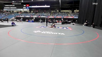 124 lbs Champ. Round 1 - Jasmina Immaeva, Missouri Valley vs Rose Kaplan, Indiana Tech