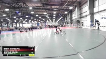 68 lbs Rd# 9- 2:15pm Saturday Final Pool - Brett Zakrzewski, Ranger Wrestling Club vs Santino DeLeon, Maryland BLACK
