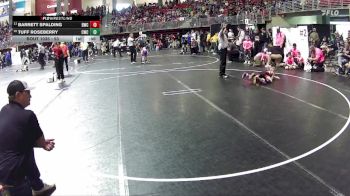 53 lbs Champ. Round 1 - Barrett Spalding, Bayard Wrestling Club vs Tuff Roseberry, Cozad Wrestling Club
