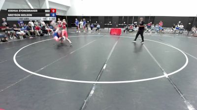 157 lbs Joshua Stonebraker, North Carolina vs Greyson Nielson, South Dakota Red