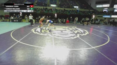 157 lbs Consi Of 8 #2 - Jeremiah Tobin, South Aiken vs Jordan Williams, Travelers Rest