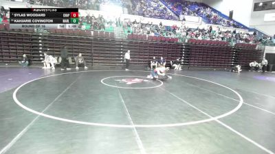 138 lbs Round Of 16 - Sylas Woodard, Chapman vs Kahjarie Covington, Marlboro County