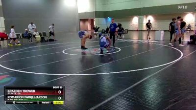 182 lbs Placement Matches (16 Team) - Romarion Farquharson, Black And Blue vs Braeden Trower, STL Blue
