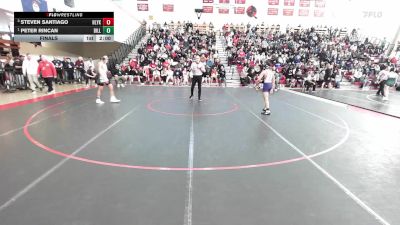 120 lbs Final - Steven Santiago, Holyoke vs Peter Rincan, Billerica