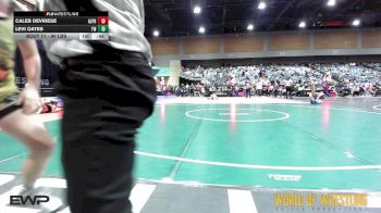 90 lbs Consi Of 8 #2 - Caleb DeVriese, Alpha Elite vs Levi Oates, Turlock Wrestling