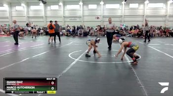 98 lbs Round 7 (8 Team) - Gianni Diaz, Ohio Gold vs Marco Hutcherson, Kiski Pride