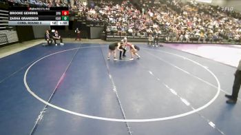 5A 155 lbs Cons. Round 3 - Brooke Gehring, Springville vs Zasha Graneros, Kearns