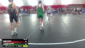 113 lbs Placement (16 Team) - Gabe Roehl, Buffalo vs Karsen Fenger, Waska/BBE 2