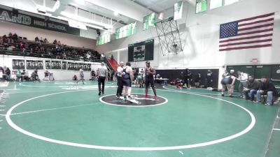 285 lbs Champ. Round 2 - Kalel Hudson, Indian Springs vs Eli Castillo, Norco