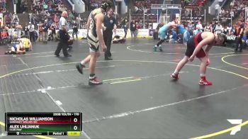 170 lbs Cons. Round 3 - Nicholas Williamson, Sandusky Wolves WC vs Alex Uhlianuk, Club PAW