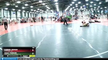 105 lbs Rd# 5- 3:45pm Friday Final Pool - Gabriel Roman, Scorpions vs Vinny Ferrari, Lions Wrestling Academy