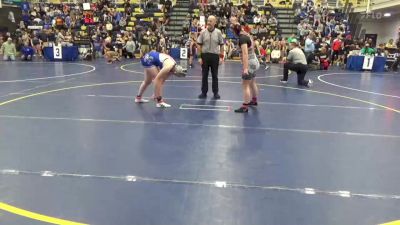 165 lbs Quarterfinal - Kayla Shumaker, Redbank Valley vs Raegan Bees, Reynolds