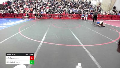 126 lbs Round Of 16 - Ryan Gomes, Ludlow vs Dylan Kadish, Newton South