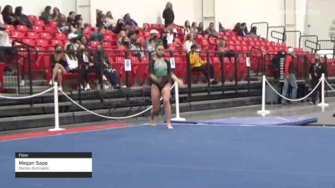 Megan Sapp - Floor, Denton Gymnastic - 2021 Region 3 Women's Championships