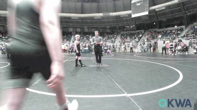 110 lbs Consi Of 16 #2 - Gunnar Hoskins, Norman Grappling Club vs Emmett Keasling, Newcastle Youth Wrestling