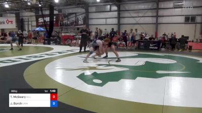 86 kg Consi Of 32 #2 - Ty McGeary, Hilltopper Wrestling Club vs Joe Burch, Cavalier Wrestling Club