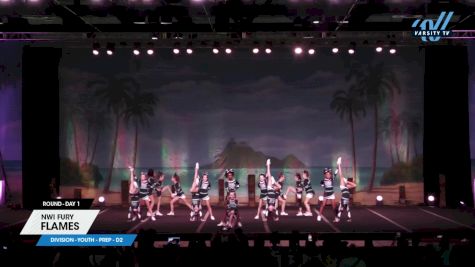 NWI Fury - Flames [2025 L1.1 Youth - PREP - D2 Day 1] 2025 The American Open Orlando Nationals