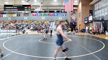174 lbs Cons. Round 2 - Anderson Hall, Coker vs Logan Hoffman, UNC Pembroke