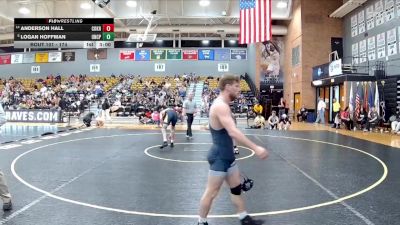 174 lbs Cons. Round 2 - Anderson Hall, Coker vs Logan Hoffman, UNC Pembroke