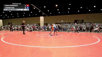132 lbs Cons. Round 4 - Dean Wainwright, IL vs Cooper Hinz, IA