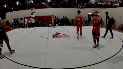 79 kg Champ. Round 2 - Beau Mantanona, Coachella Valley Wrestling Club vs Solo Mthethwa, New England Regional Training Center