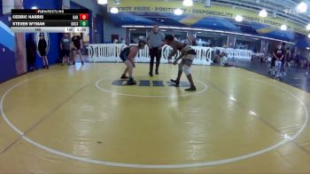 165 lbs Round 6 (8 Team) - Steven Wyman, Socs vs Cedric Harris, Oakleaf WC
