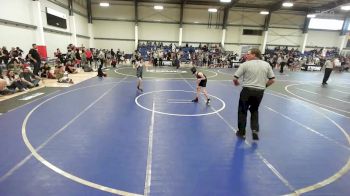 70 lbs Quarterfinal - Carter Keaster, Relentless vs Vinni Pinkham, AZ Tilters