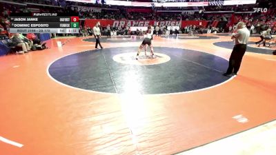 2A 175 lbs Cons. Round 1 - Jason Janke, Oak Forest vs Dominic Esposito, Oak Park (Fenwick)