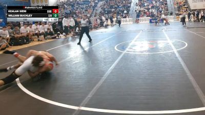 150 lbs Semifinals (8 Team) - Kealan Sieni, Cocoa Beach vs William Buckley, St. John Neumann