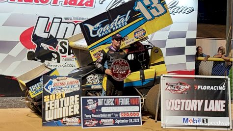 Justin Peck Cashes $20,000 Check At Lincoln Dirt Classic