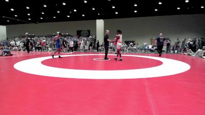 132 lbs Champ. Round 1 - Kelby Bernard, TX vs Zechariah Tecumseh, OK