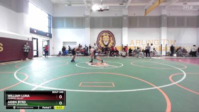 190 lbs Cons. Round 2 - Aiden Byrd, Ramona (Riverside) vs William Luna, Moreno Valley