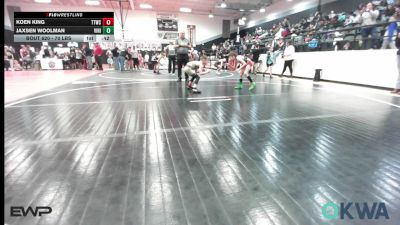 70 lbs Rr Rnd 3 - Koen King, Team Tulsa Wrestling Club vs Jaxsen Woolman, Vinita Kids Wrestling