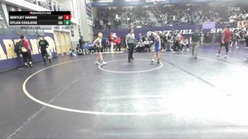 103 lbs Champ. Round 1 - Bentley Harris, Helena Capital vs Dylan Coulson, Coeur D Alene