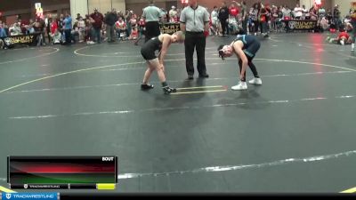 82 lbs Cons. Semi - Braddock Felty, Kingsman Wrestling Club vs Landon Owens, SWAT