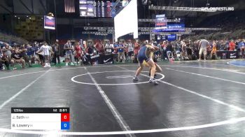 126 lbs Rnd Of 64 - John Seth, Washington vs Brayden Lowery, Indiana