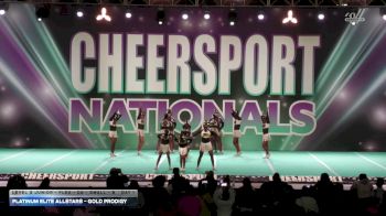 Platinum Elite Allstars - Gold Prodigy [2026 L3 Junior - Flex - D2 - Small - B Day 1] 2026 CHEERSPORT National All Star Cheerleading Championship