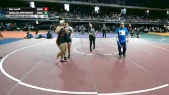 6A 170 lbs Cons. Semi - Angelina Patterson, Cypress Ranch vs Ana Davis, Killeen Harker Heights