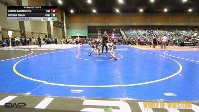 95 lbs Consi Of 4 - Aiden Salindong, Durham Wrestling Club vs Ozora Thao, FordDynasty Wrestling Club