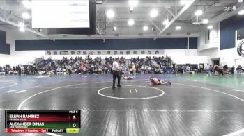 106 lbs Champ. Round 3 - Elijah Ramirez, Mission Viejo vs Alexander Dimas, San Fernando