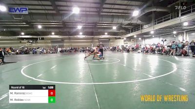 175 lbs Round Of 16 - Michael Ramirez, Big Game Wrestling Club vs Mykal Robles, Nebraska Wrestling Academy